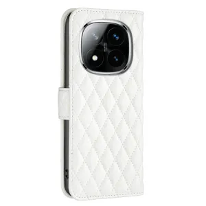 LATTICE Ochranné puzdro pre Xiaomi Redmi Note 14 Pro 5G / Redmi Note 14 Pro+ 5G biele