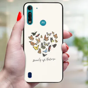 MY ART Ochranný kryt pre Motorola Moto G8 Power Lite BUTTERFLIES (240)