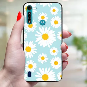 MY ART Ochranný kryt pre Motorola Moto G8 Power Lite CAMOMILE (124)
