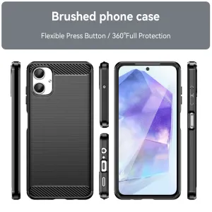FLEXI TPU Ochranný kryt pre Samsung Galaxy A06 čierny