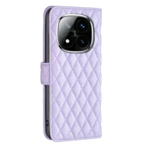 LATTICE Ochranné puzdro pre Xiaomi Redmi Note 14 Pro 5G / Redmi Note 14 Pro+ 5G fialové