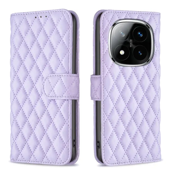 LATTICE Ochranné puzdro pre Xiaomi Redmi Note 14 Pro 5G / Redmi Note 14 Pro+ 5G fialové