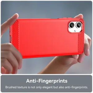 FLEXI TPU Ochranný kryt pre Samsung Galaxy A06 červený