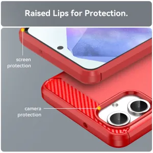 FLEXI TPU Ochranný kryt pre Samsung Galaxy A06 červený