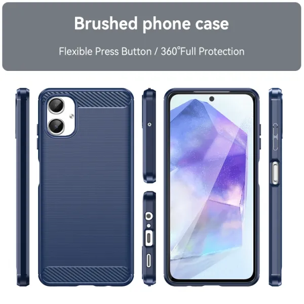 FLEXI TPU Ochranný kryt pre Samsung Galaxy A06 modrý