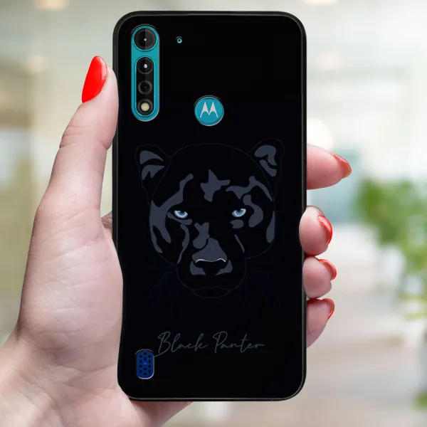 MY ART Ochranný kryt pre Motorola Moto G8 Power Lite PANTHER (245)