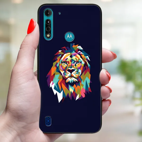 MY ART Ochranný kryt pre Motorola Moto G8 Power Lite LION (246)