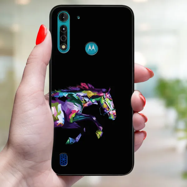 MY ART Ochranný kryt pre Motorola Moto G8 Power Lite HORSE (249)