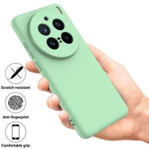 RUBBER Ochranný kryt pre Vivo X200 Pro 5G zelený
