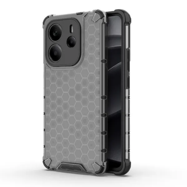 HONEYCOMB Ochranný kryt Xiaomi Redmi Note 14 čierny