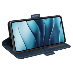 SIDE Peňaženkové puzdro pre Xiaomi Redmi Note 14 5G modré