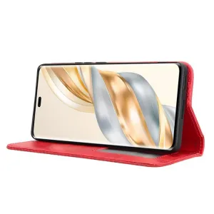 BUSINESS Peňaženkový kryt pre Honor Magic7 Lite 5G červený