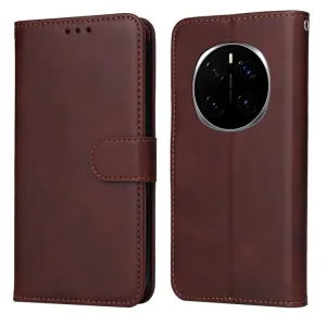 SMOOTH Peňaženkové puzdro pre Honor Magic7 Pro 5G hnedé