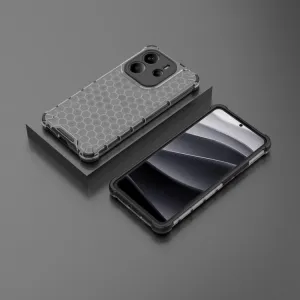 HONEYCOMB Ochranný kryt Xiaomi Redmi Note 14 čierny