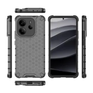 HONEYCOMB Ochranný kryt Xiaomi Redmi Note 14 čierny