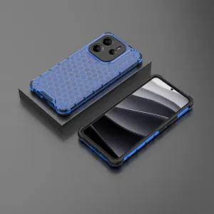 HONEYCOMB Ochranný kryt Xiaomi Redmi Note 14 modrý