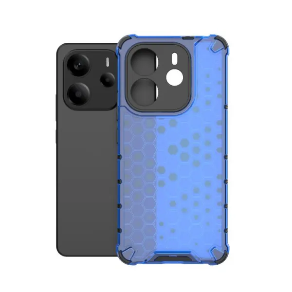 HONEYCOMB Ochranný kryt Xiaomi Redmi Note 14 modrý