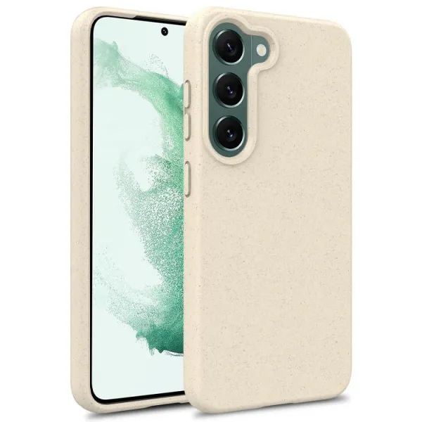 ECO RUBBER Ochranný obal Samsung Galaxy S25 Plus 5G biely