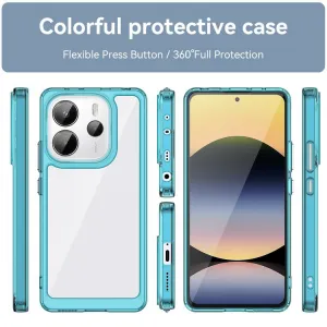 CRYSTAL Ochranný kryt pre Xiaomi Redmi Note 14 tyrkysový