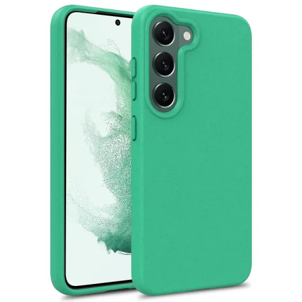 ECO RUBBER Ochranný obal Samsung Galaxy S25 Plus 5G svetlozelený