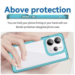 CRYSTAL Ochranný kryt pre Xiaomi Redmi Note 14 tyrkysový