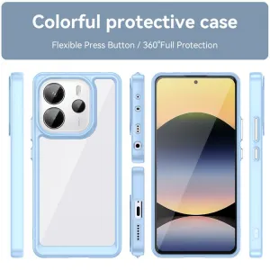 CRYSTAL Ochranný kryt pre Xiaomi Redmi Note 14 modrý