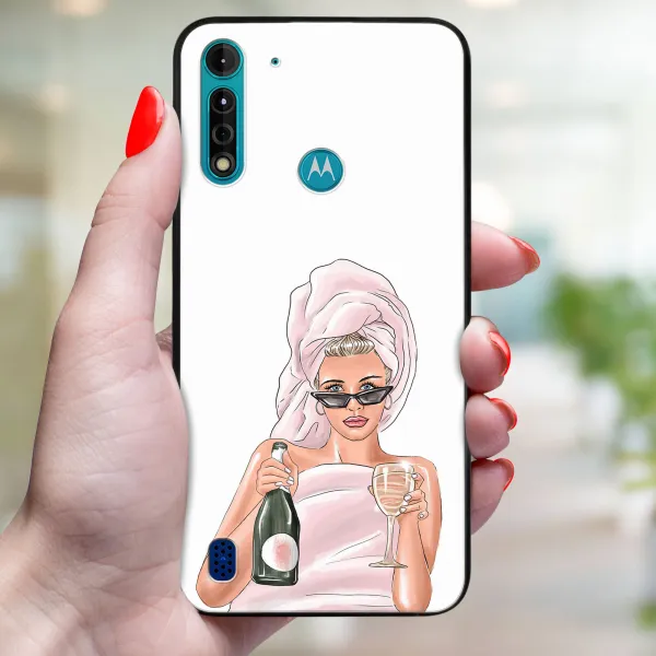 MY ART Ochranný kryt pre Motorola Moto G8 Power Lite CHAMPAGNE (134)