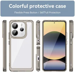 CRYSTAL Ochranný kryt pre Xiaomi Redmi Note 14 šedý