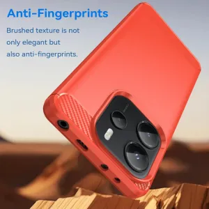 FLEXI TPU Ochranný kryt Xiaomi Redmi Note 14 červený