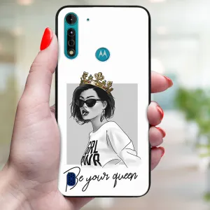 MY ART Ochranný kryt pre Motorola Moto G8 Power Lite QUEEN (139)