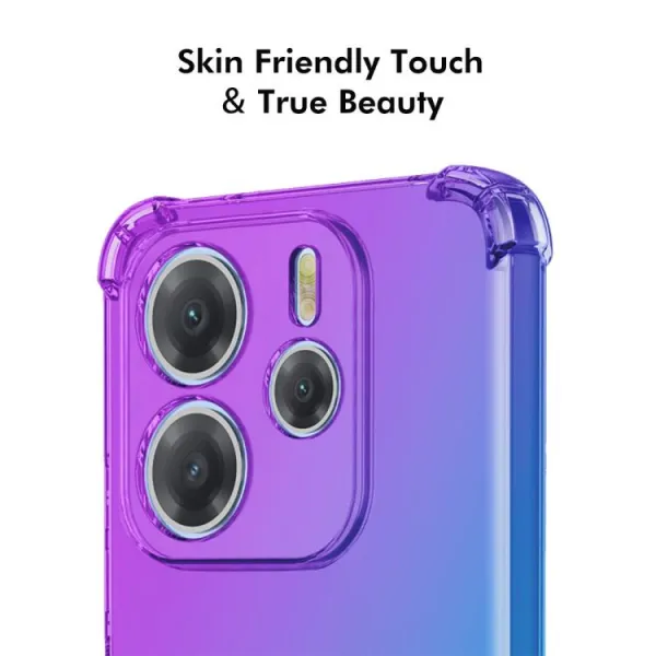 ENKAY GRADIENT Ochranný kryt pre Xiaomi Redmi Note 14 BLUE PINK