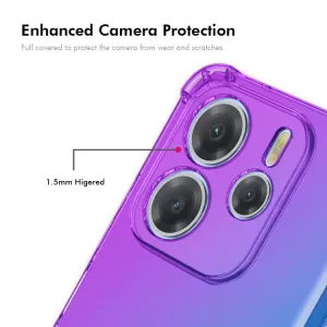 ENKAY GRADIENT Ochranný kryt pre Xiaomi Redmi Note 14 BLUE PINK