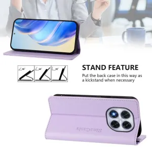 RINA Zaklápacie puzdro pre Xiaomi Redmi Note 14 Pro fialové