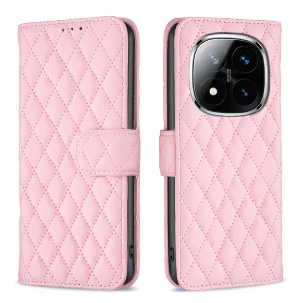LATTICE Ochranné puzdro pre Xiaomi Redmi Note 14 Pro ružové