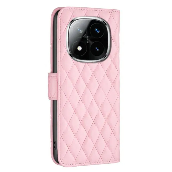 LATTICE Ochranné puzdro pre Xiaomi Redmi Note 14 Pro ružové