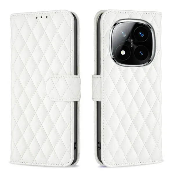 LATTICE Ochranné puzdro pre Xiaomi Redmi Note 14 Pro biele