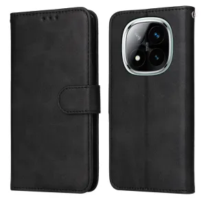 SMOOTH Peňaženkové puzdro pre Xiaomi Redmi Note 14 Pro 5G / Redmi Note 14 Pro+ 5G čierne