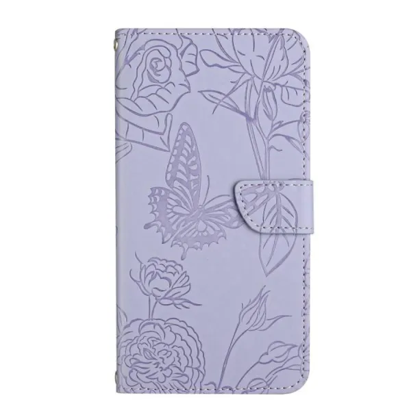 ART BLOSSOM Peňaženkový obal pre Xiaomi Redmi Note 14 Pro fialový