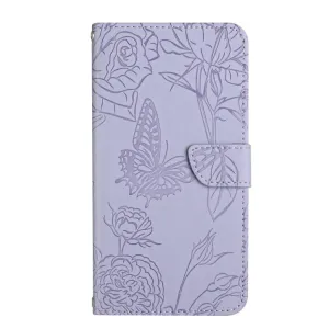 ART BLOSSOM Peňaženkový obal pre Xiaomi Redmi Note 14 Pro fialový