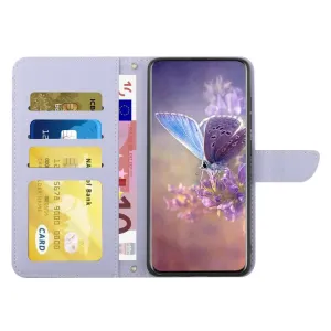 ART BLOSSOM Peňaženkový obal pre Xiaomi Redmi Note 14 Pro fialový