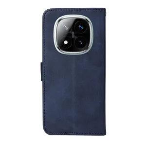 SMOOTH Peňaženkové puzdro pre Xiaomi Redmi Note 14 Pro 5G / Redmi Note 14 Pro+ 5G modré