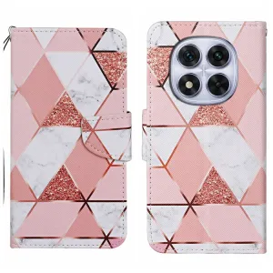 ART Peňaženkový kryt pre Xiaomi Redmi Note 14 Pro 5G PINK MARBLE