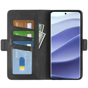 SIDE Peňaženkové puzdro pre Xiaomi Redmi Note 14 Pro 5G čierne
