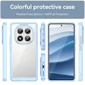 CRYSTAL Ochranný kryt pre Xiaomi Redmi Note 14 Pro 5G modrý