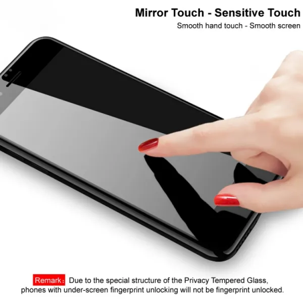 IMAK 3D PRIVACY Tvrdené ochranné sklo pre Xiaomi Redmi Note 15