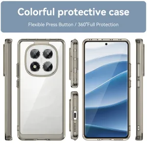 CRYSTAL Ochranný kryt pre Xiaomi Redmi Note 14 Pro 5G šedý