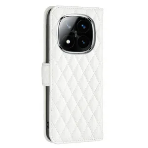 LATTICE Ochranné puzdro pre Xiaomi Redmi Note 14 Pro biele