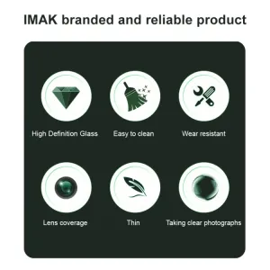 IMAK FULL COVER Sklo pre fotoaparát Realme 14 Pro 5G / Realme 14 Pro+ 5G