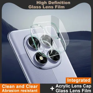 IMAK FULL COVER Sklo pre fotoaparát Xiaomi Redmi Note 14 Pro 5G TRANSPARENT