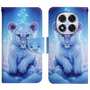 ART Peňaženkový kryt pre Xiaomi Redmi Note 14 Pro 5G SNOW LEOPARD